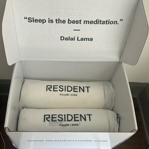 1 King Cooling Anti-Microbial Pillows NWT from Resident Serenity Sleep Bundle